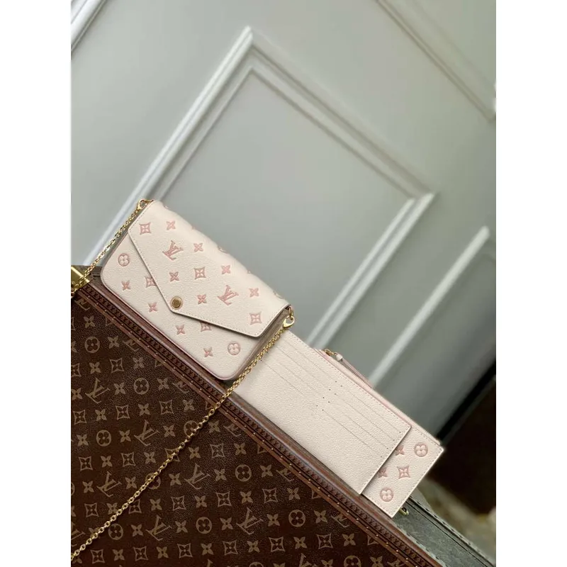 LV M14968 Louis Vuitton Félicie Pochette Taška Bicolor Eden
