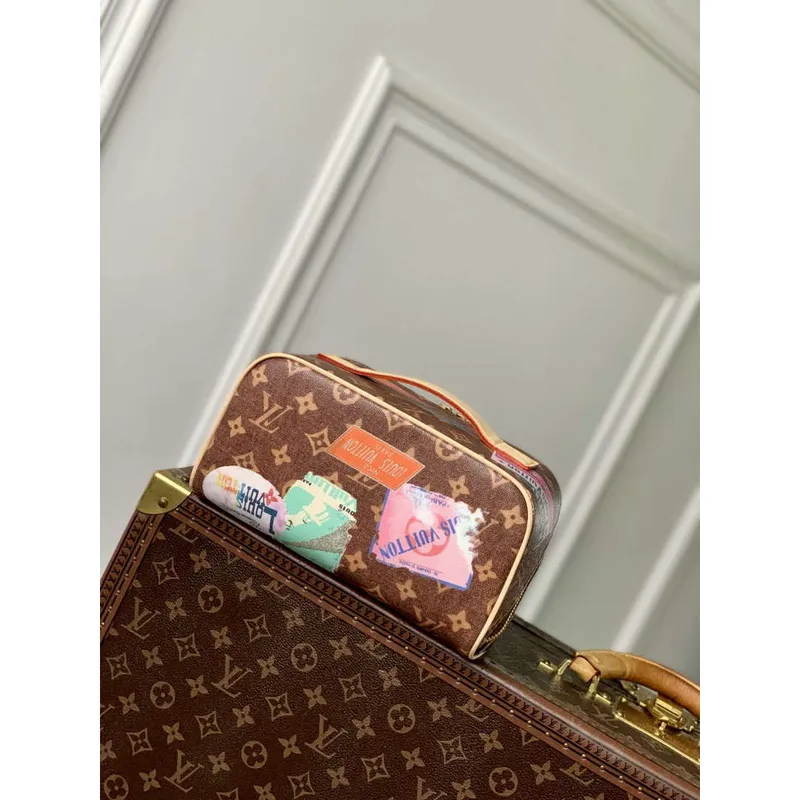 LV M14744 Louis Vuitton Toaletní taška 2 přihrádky Monogram