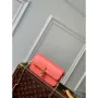 LV M14548 Louis Vuitton Peněženka na řetízku LV Bloom Taška Sladký korál
