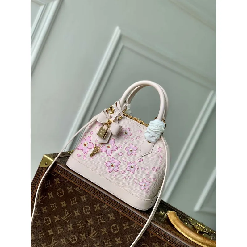LV M13104 Louis Vuitton LV x TM Alma BB Kabelka Cheeky Pink