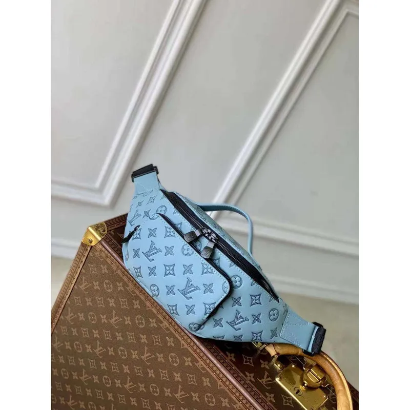 LV M14782 Louis Vuitton Rush Bumbag Nebeská modrá