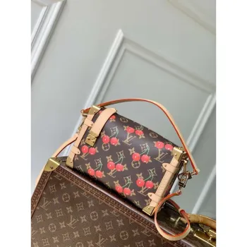 LV M14278 Louis Vuitton LV x TM Boční kufr MM Taška Cherry Coated