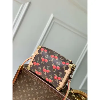 LV M14278 Louis Vuitton LV x TM Boční kufr MM Taška Cherry Coated