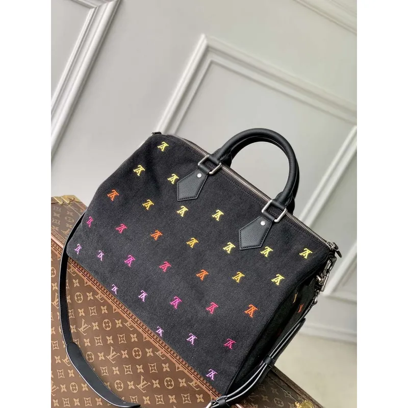 LV M14136 Louis Vuitton Speedy 40 Bandoulière Taška Gradientní Oranžová