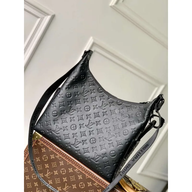 LV M14778 Louis Vuitton Hobo Cargo Taška Černá