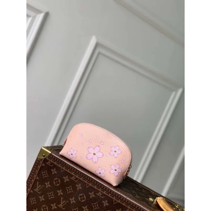 LV M14052 Louis Vuitton LV x TM Kosmetická taška PM Růžová