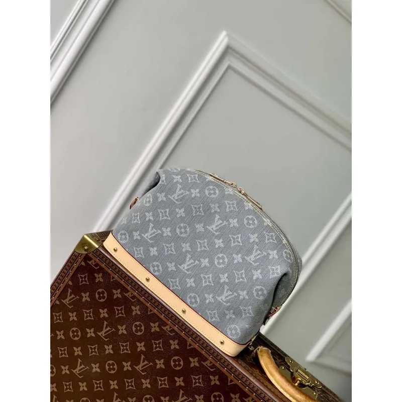 LV M13750 Louis Vuitton Kosmetická taška GM Cloudy Gray