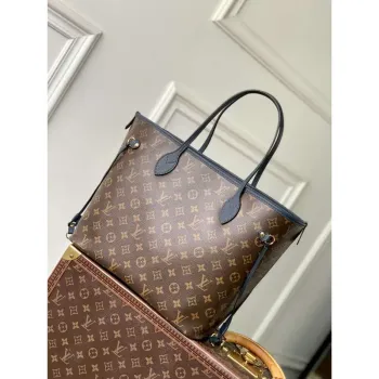 LV M14994 Louis Vuitton Neverfull Inside Out MM Taška Monogram Námořnická
