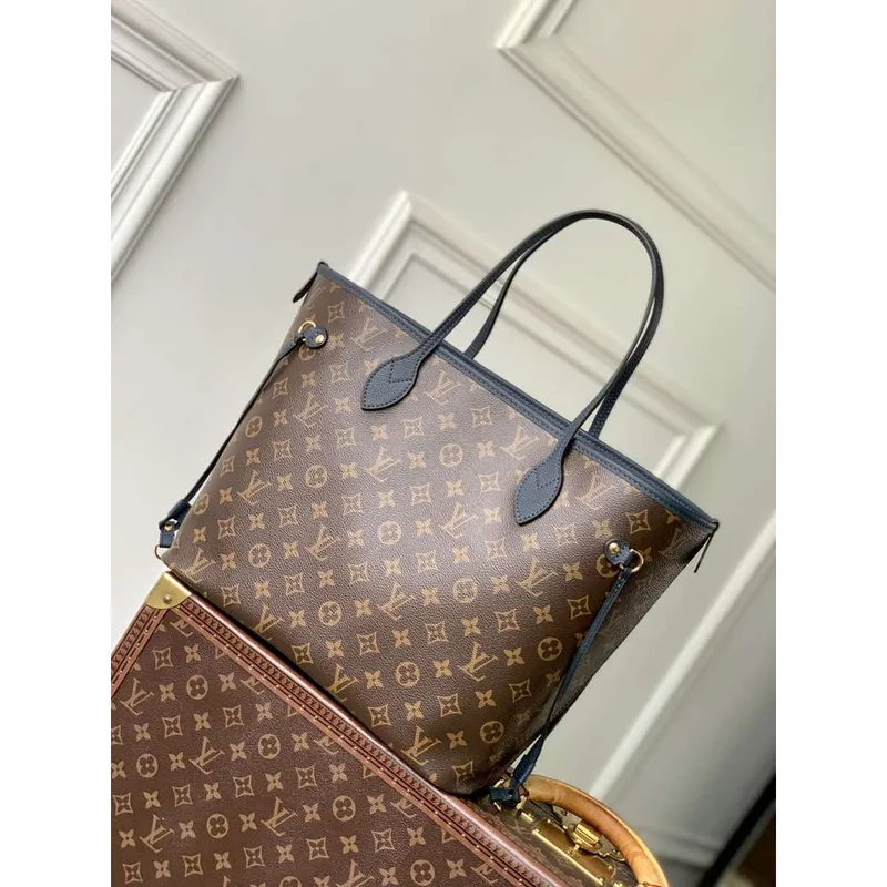 LV M14994 Louis Vuitton Neverfull Inside Out MM Taška Monogram Námořnická