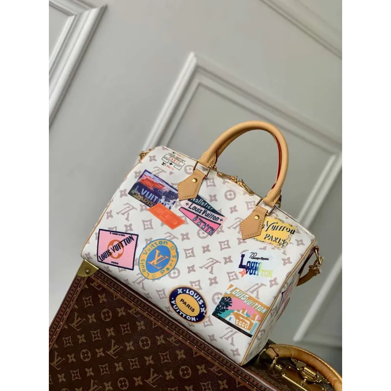 LV M14587 Taška Louis Vuitton Speedy Soft 30 Monogram Dune