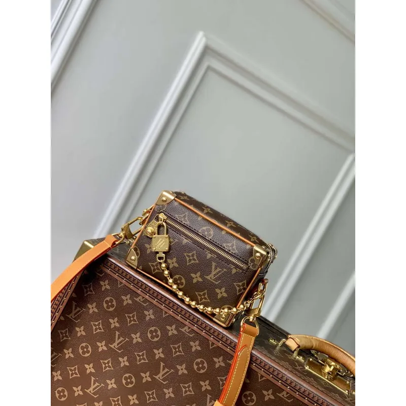LV M14729 Louis Vuitton Mini Soft Trunk Bag Monogram