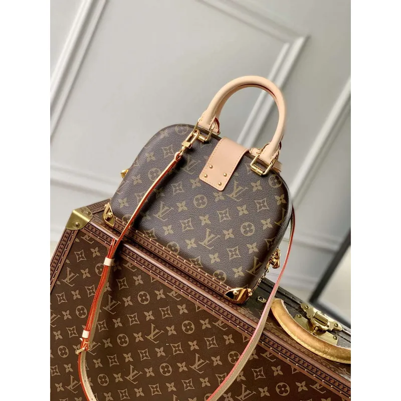 LV M11114 Louis Vuitton Alma Trunk Bag Monogram