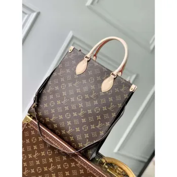 LV M46263 Louis Vuitton Sac plat PM Tote Bag Monogram