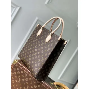 LV M46263 Louis Vuitton Sac plat PM Tote Bag Monogram