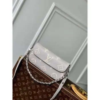LV M14225 Peněženka na řetízku Louis Vuitton Ivy Taška Šedá/Křemen