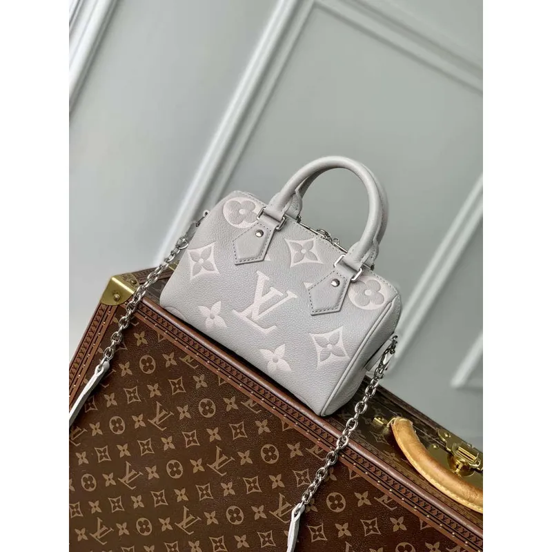 LV M14207 Louis Vuitton Speedy Bandoulière 20 Taška Šedá/Křemen