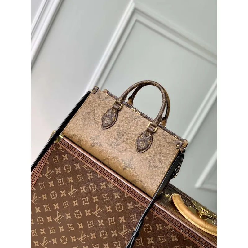 LV M14236 Louis Vuitton OnTheGo East West Chain Bag Monogram