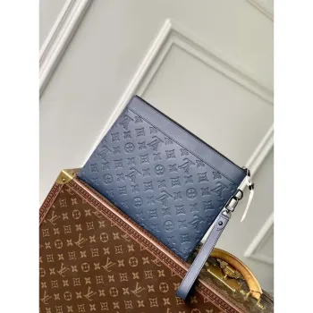 LV M14914 Louis Vuitton Pochette To Go Taška Námořnická Modrá
