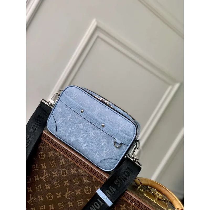 LV M14073 Louis Vuitton M31069 Alpha Messenger Bag Sky Blue