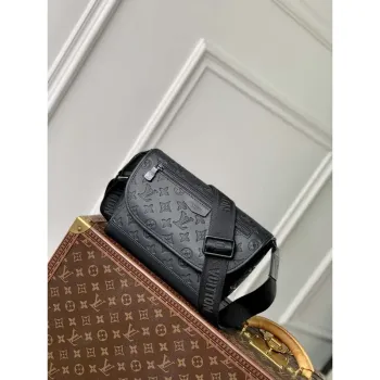 LV M14874 Louis Vuitton Pulse Messenger Bag Černá