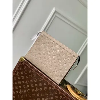 LV M13666 Louis Vuitton Pochette Voyage MM Taška Hnědá