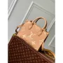 LV M12513 Louis Vuitton Onthego Pm Taška M45779 kůže Světle Hnědá