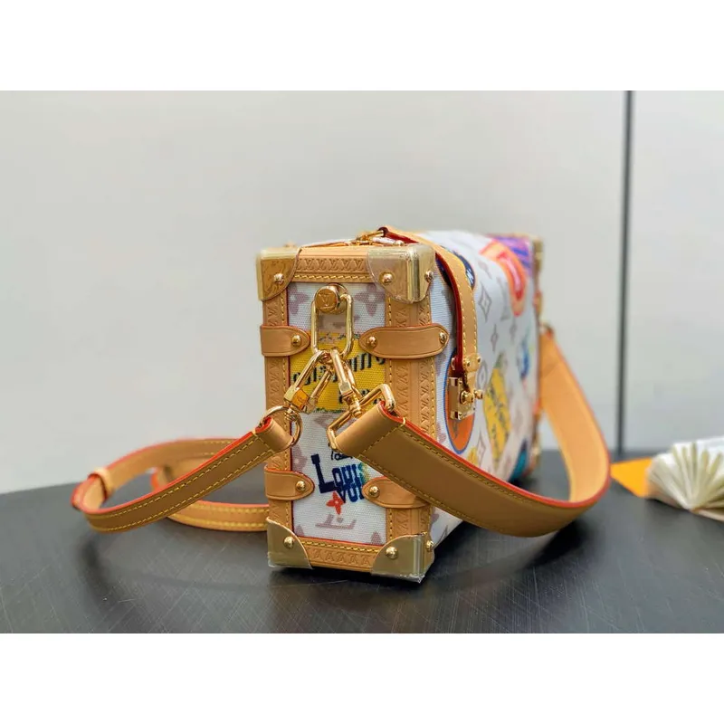 LV M14606 Taška Louis Vuitton Side Trunk MM Monogram Dune