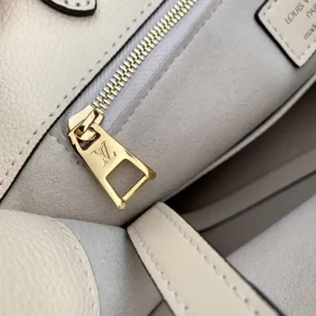 LV M46531 Louis Vuitton OnTheGo MM Taška Monogram Empreinte Béžová