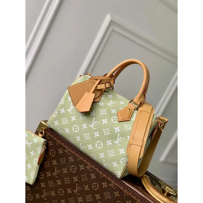 LV M24443 Louis Vuitton Speedy P9 Bandoulière 25 Taška Ovocně Zelená Kůže