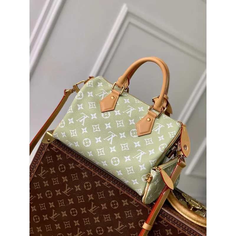 LV M24443 Louis Vuitton Speedy P9 Bandoulière 25 Taška Ovocně Zelená Kůže