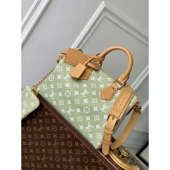 LV M14064 Louis Vuitton Speedy P9 Bandoulière 30 Taška Monogram Kůže Ovocná Zelená