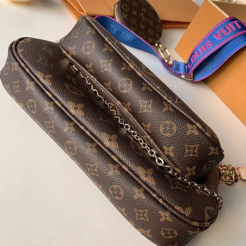LV M44813 Louis Vuitton M44840 Multi Pochette M44990 Modrá