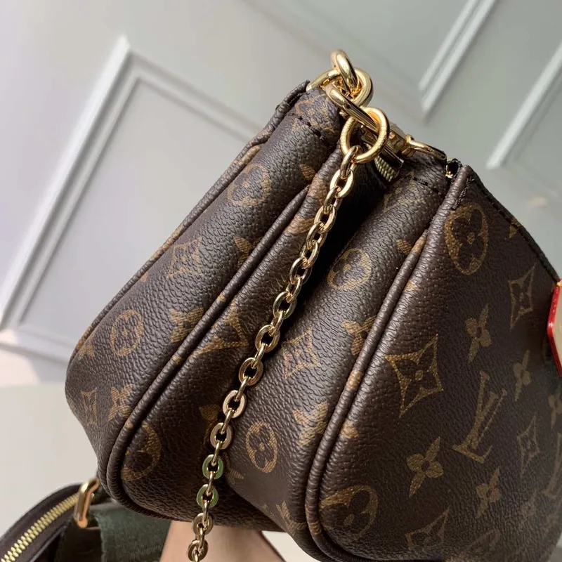 LV M44813 Louis Vuitton M44823 Multi Pochette Accessoires Taška Růžová