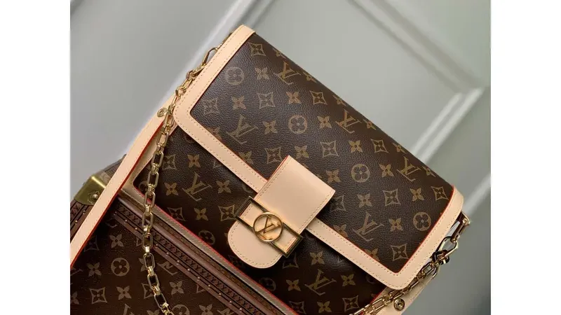 Louis Vuitton Dauphine Soft GM M47149 — elegantní Monogram plátěná taška pro Jaro-Léto 2024