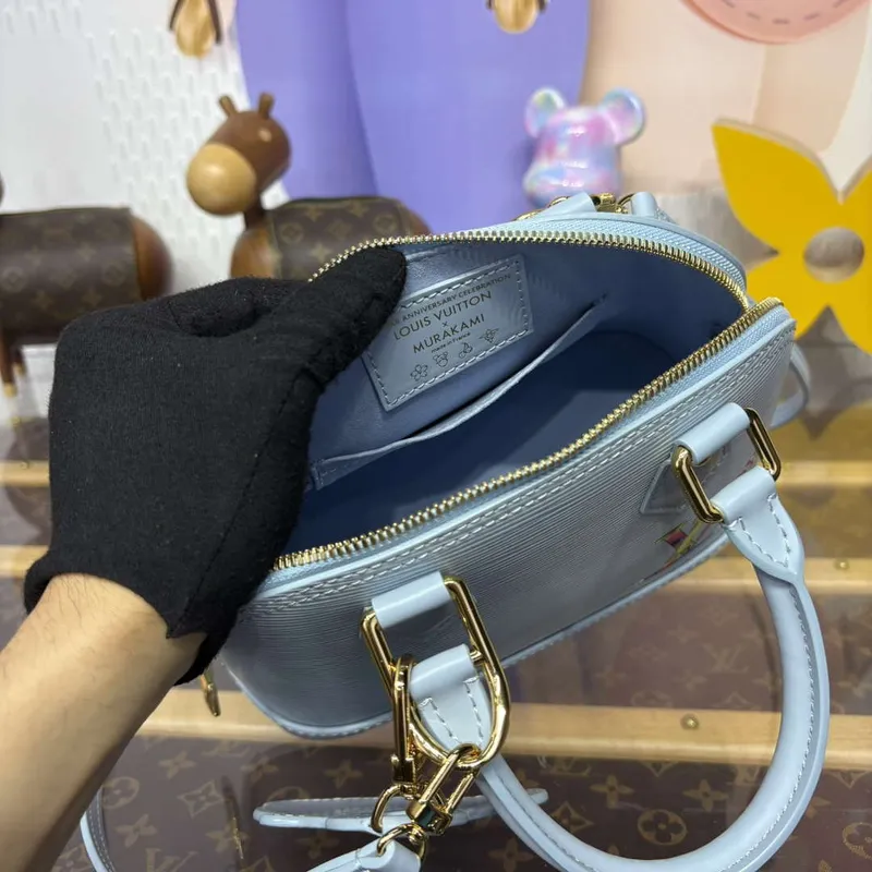 LV M14197 Louis Vuitton LV x TM Alma BB Kabelka Omytá Modrá