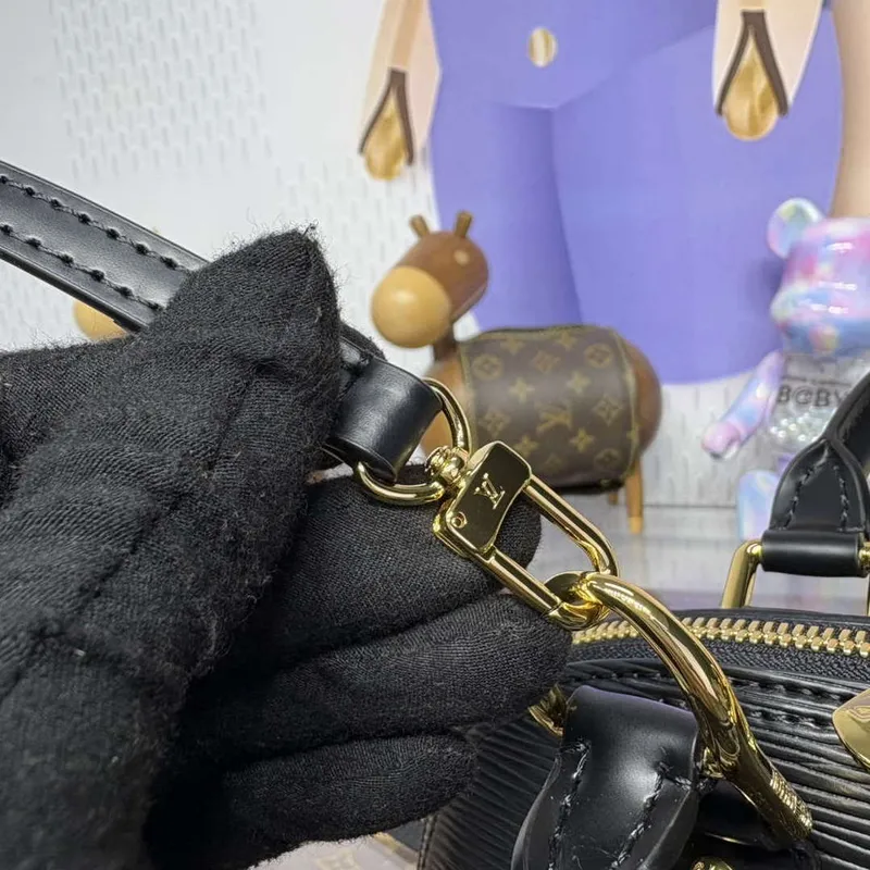 LV M13670 Louis Vuitton LV x TM Alma BB Kabelka Černá