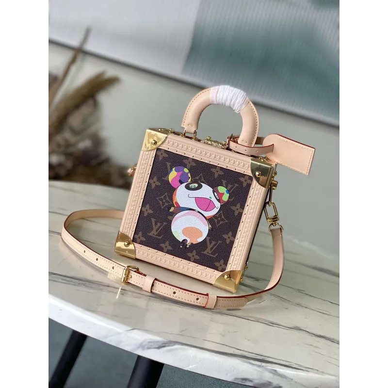 LV M13127 Louis Vuitton LV x TM Mini Square Trunk Monogram