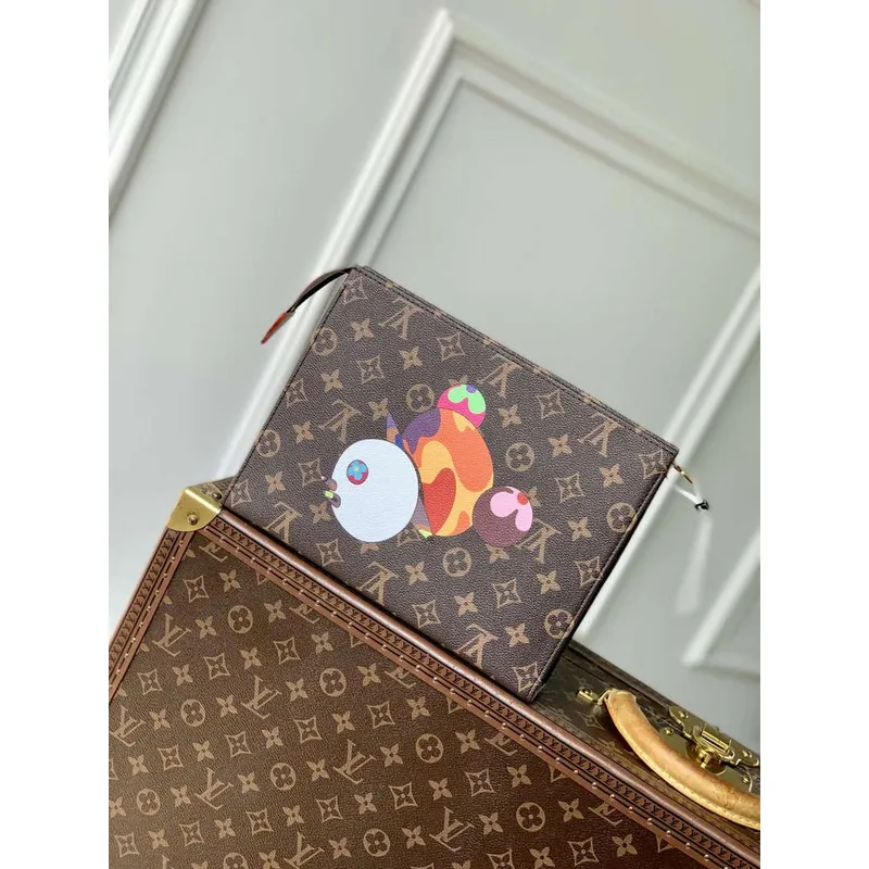 LV M13762 Louis Vuitton LV x TM Trio Toaletní taška Monogram