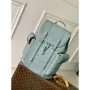 LV M13863 Louis Vuitton Christopher MM Batoh Misty Lake Green