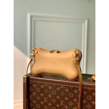 LV M12615 Louis Vuitton Bone Wearable Wallet Monogram