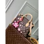 LV M13269 Louis Vuitton LV x TM OnTheGo PM Kabelka Sakura Hnědá
