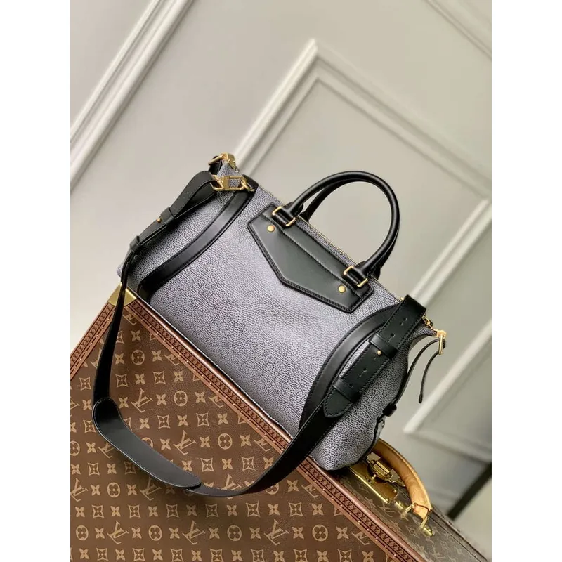 LV M14702 Louis Vuitton LV Biker MM Kabelka Tmavě Džínová
