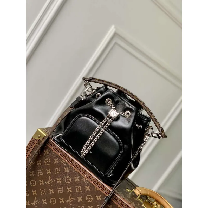 LV M14377 Louis Vuitton No Way Vibe Kabelka Černá