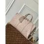 LV M13865 Louis Vuitton Keepall Bandoulière 35 Taška Riverstone Béžová