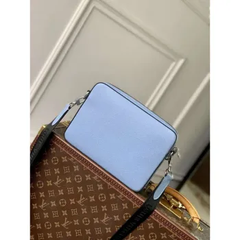 LV M14069 Louis Vuitton Trio Messenger Nebeská Modrá