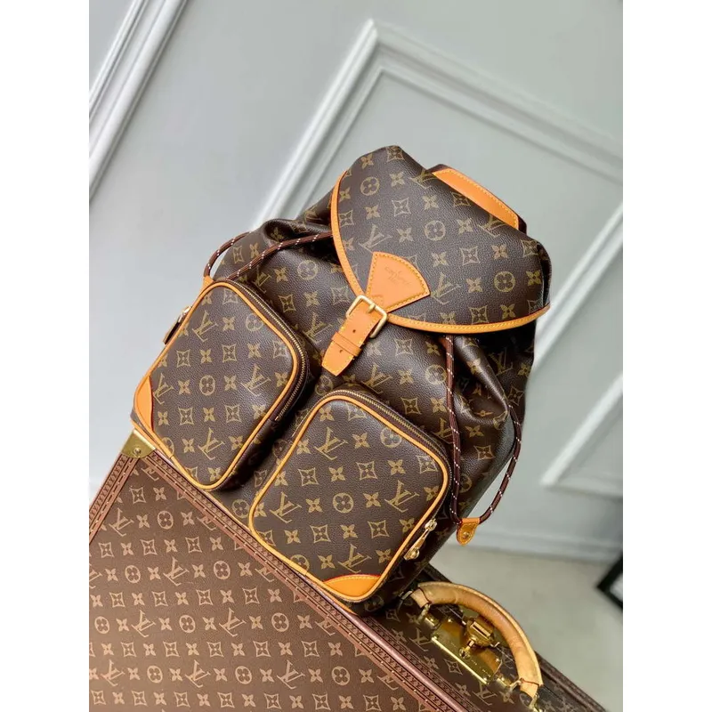 LV M14015 Louis Vuitton Montsouris Cargo Batoh Monogram