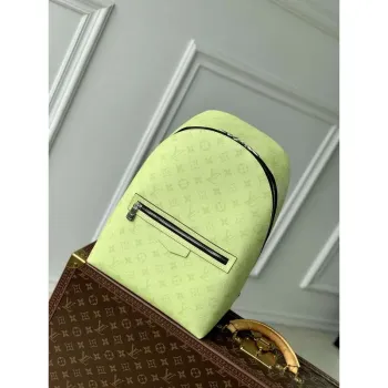 LV M14076 Louis Vuitton Discovery Slim Batoh Citronově Žlutý