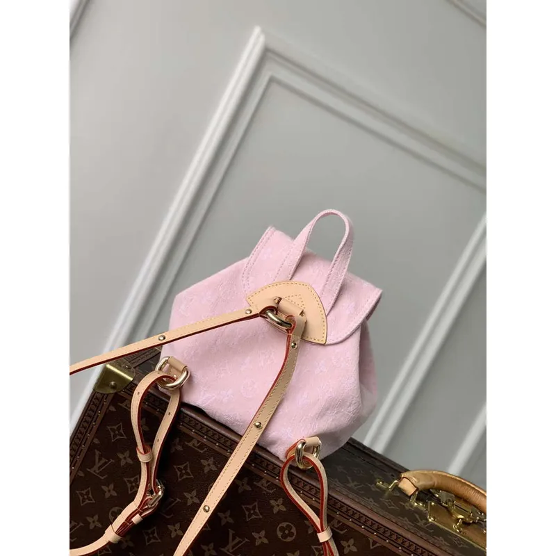 LV M13031 Batoh Louis Vuitton Venice Omytá Růžová