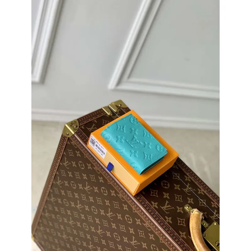 Louis Vuitton M14089 LV x TM Lisa Peněženka Modrá