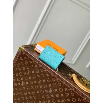 Louis Vuitton M14140 LV x TM Peněženka Cléa Modrá